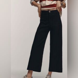 Anthropologie Crop Wide Leg Pant
